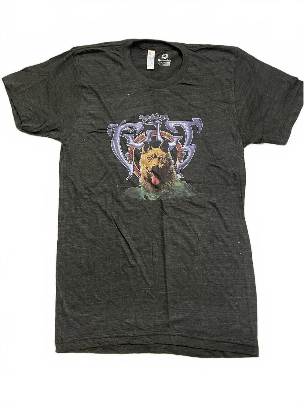 Vintage Style The Cult Graphic T-Shirt, Gray Adult Size S - Rock & Pop Music